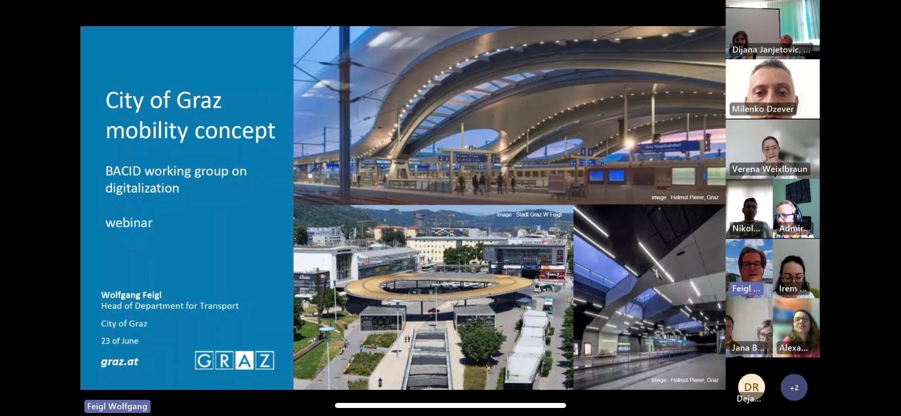 NALAS and KDZ deliver a Webinar on Sustainable Mobility Initiatives in Graz